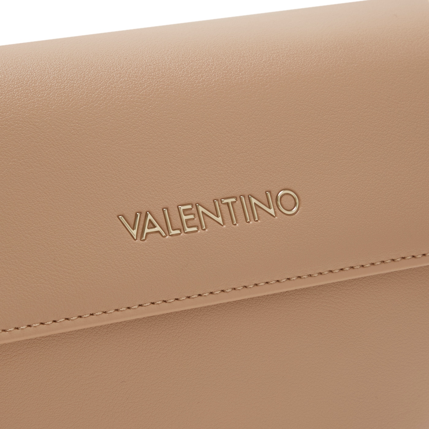 Valentino-veske, skulderveske, crossbody-veske, Valentino Bigs Beige-veske - kunstskinn - 1 stk.
