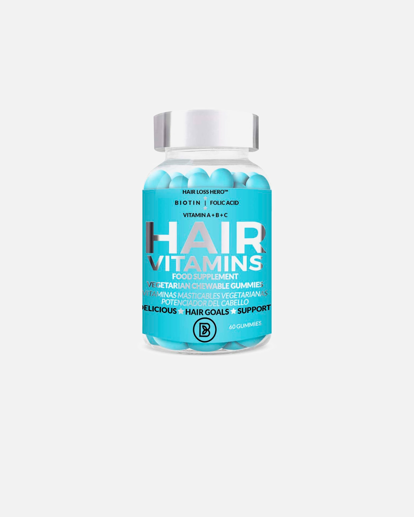 Biovène Hair Vitamins Food Supplement Vegetarian Chewable Gummies