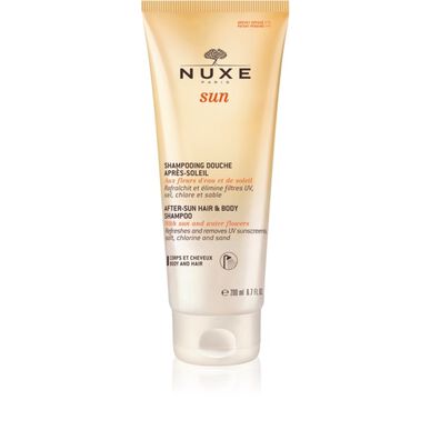 Nuxe Sun Shampooing napozás utáni tusfürdő sampon és tusfürdő testre és hajra 200 ml