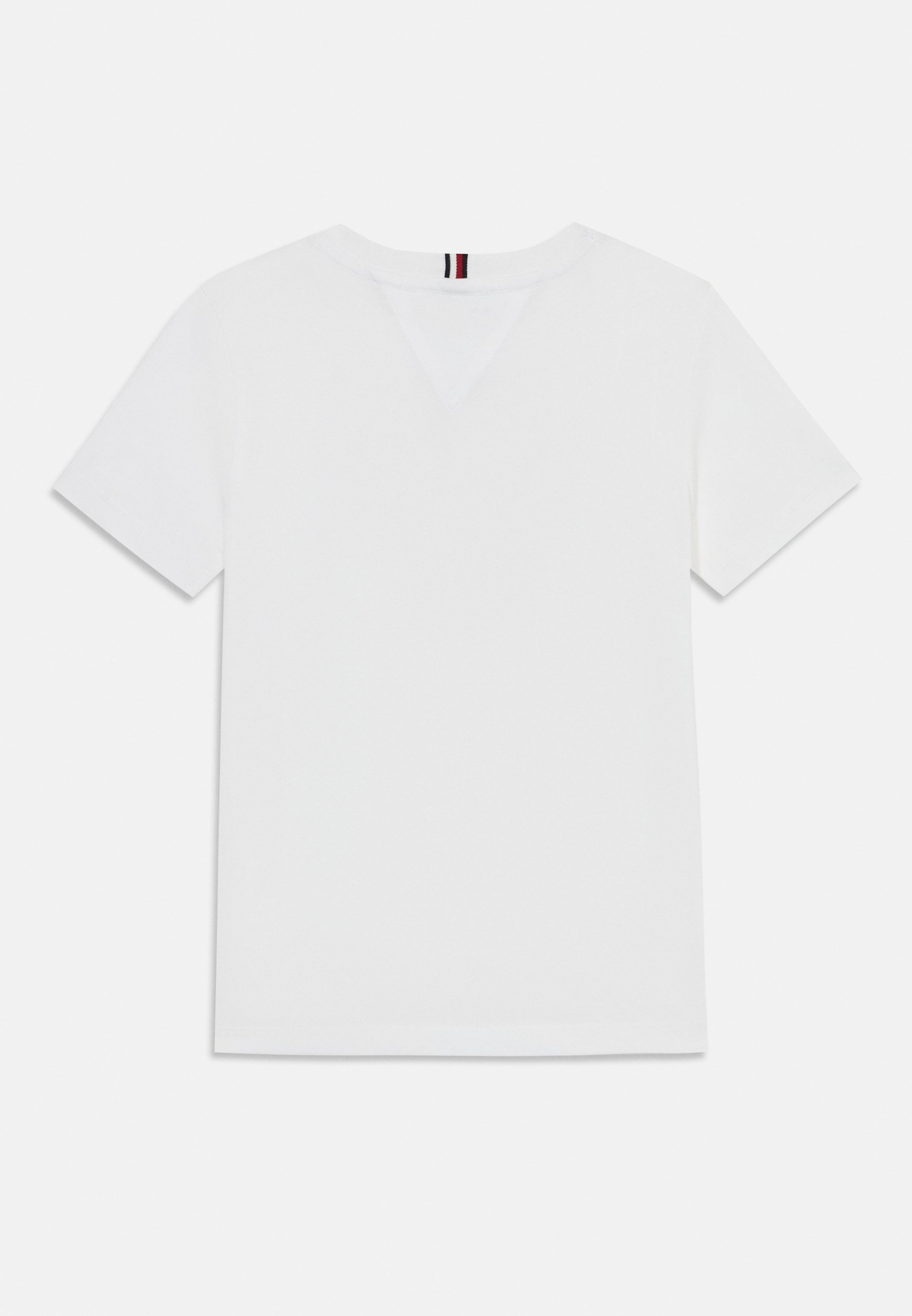 Tommy Hilfiger SCRIPT FLAG UNISEX - T-shirt met print - wit