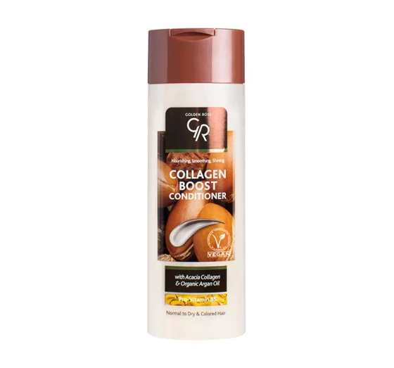 Golden Rose Collagen Boost odżywka do włosów normalnych suchych i farbowanych 430 ml