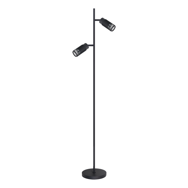 Vertical black lampa podłogowa 1xGU10