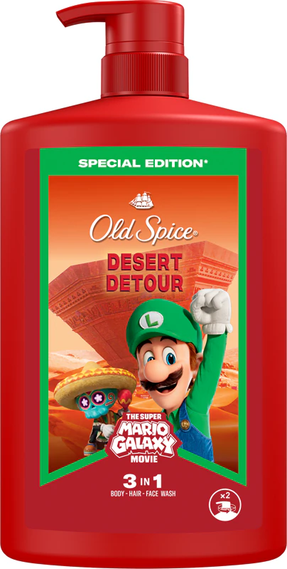 Gel de Banho e Cabelo Old Spice Bearglove