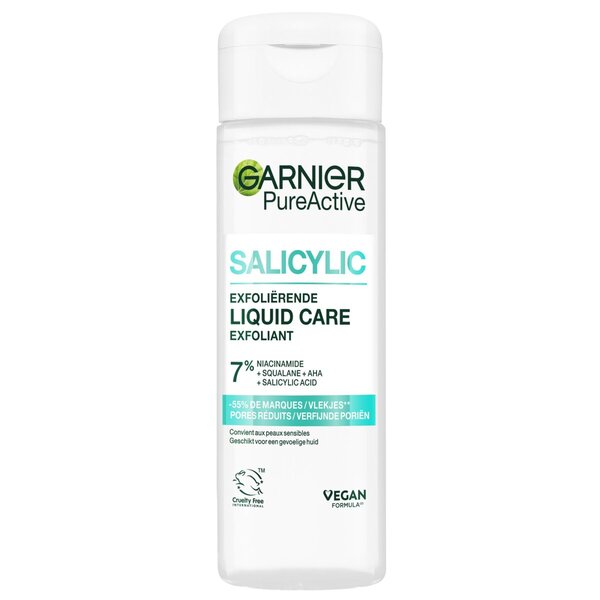 Garnier PureActive Soin Exfoliant Liquide à l'Acide Salicylique<br>120ml