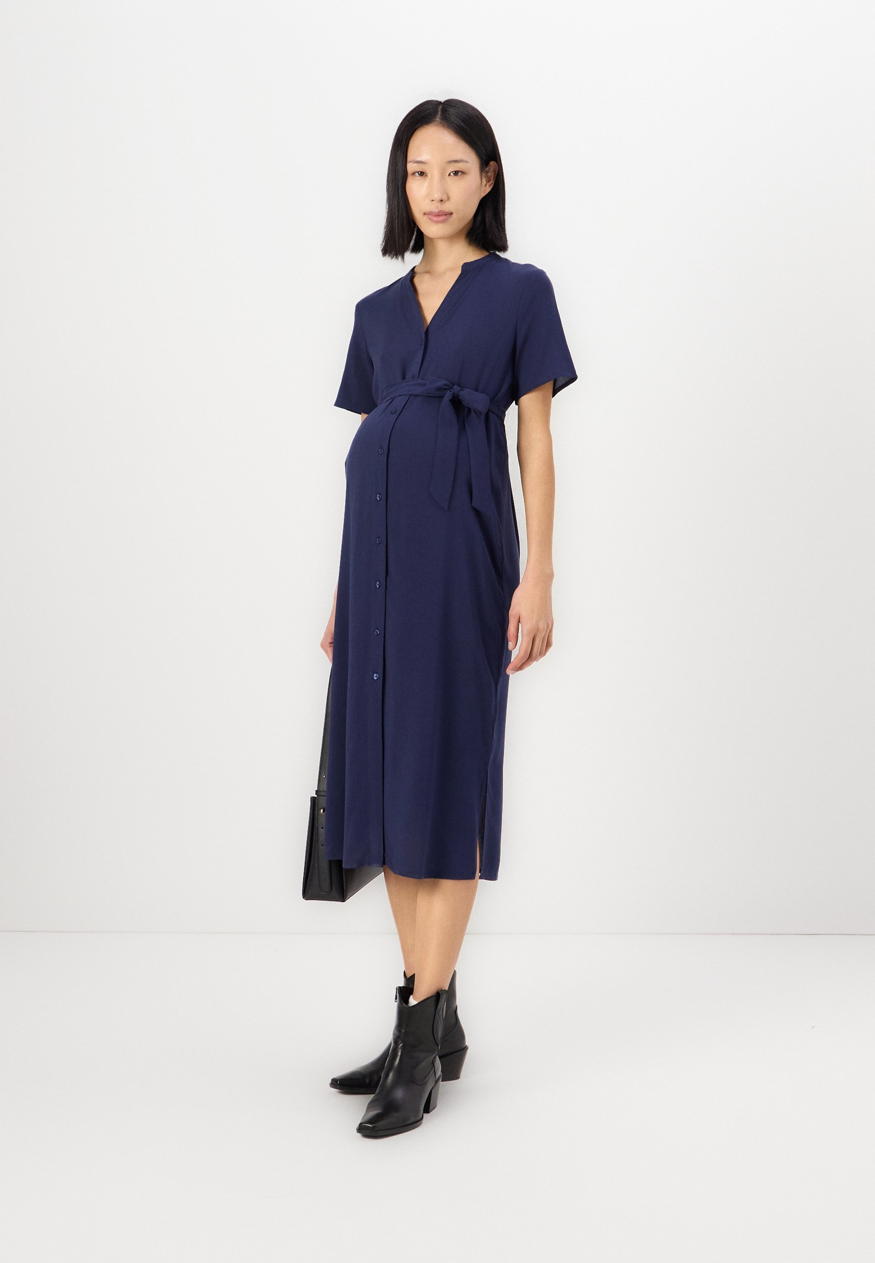 Vero Moda Maternity VMMVICA - Robe-chemise - Blazer bleu marine