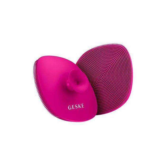 Brosse nettoyante visage - GESKE - 4 en 1 - Magenta - 4 modes - Batterie 1200mAh
