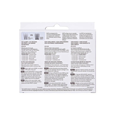 Kiss The New Way To Lash Falscara Clear Band Eyelash Extensions σε μια τούφα, αόρατη ταινία, 24 τεμάχια.