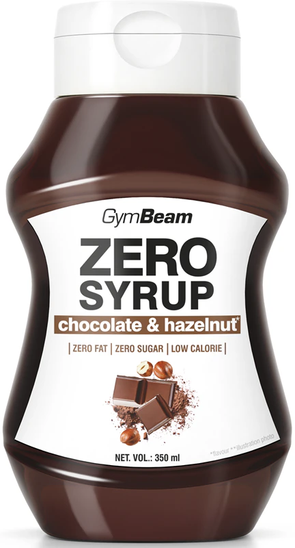 GymBeam Zero -jauhesiirappi, nolla kaloria