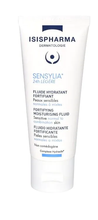 Isispharma Sensylia 24h Legere - Fluid nawilżający i wzmacniający skóra normalna i mieszana 40ml