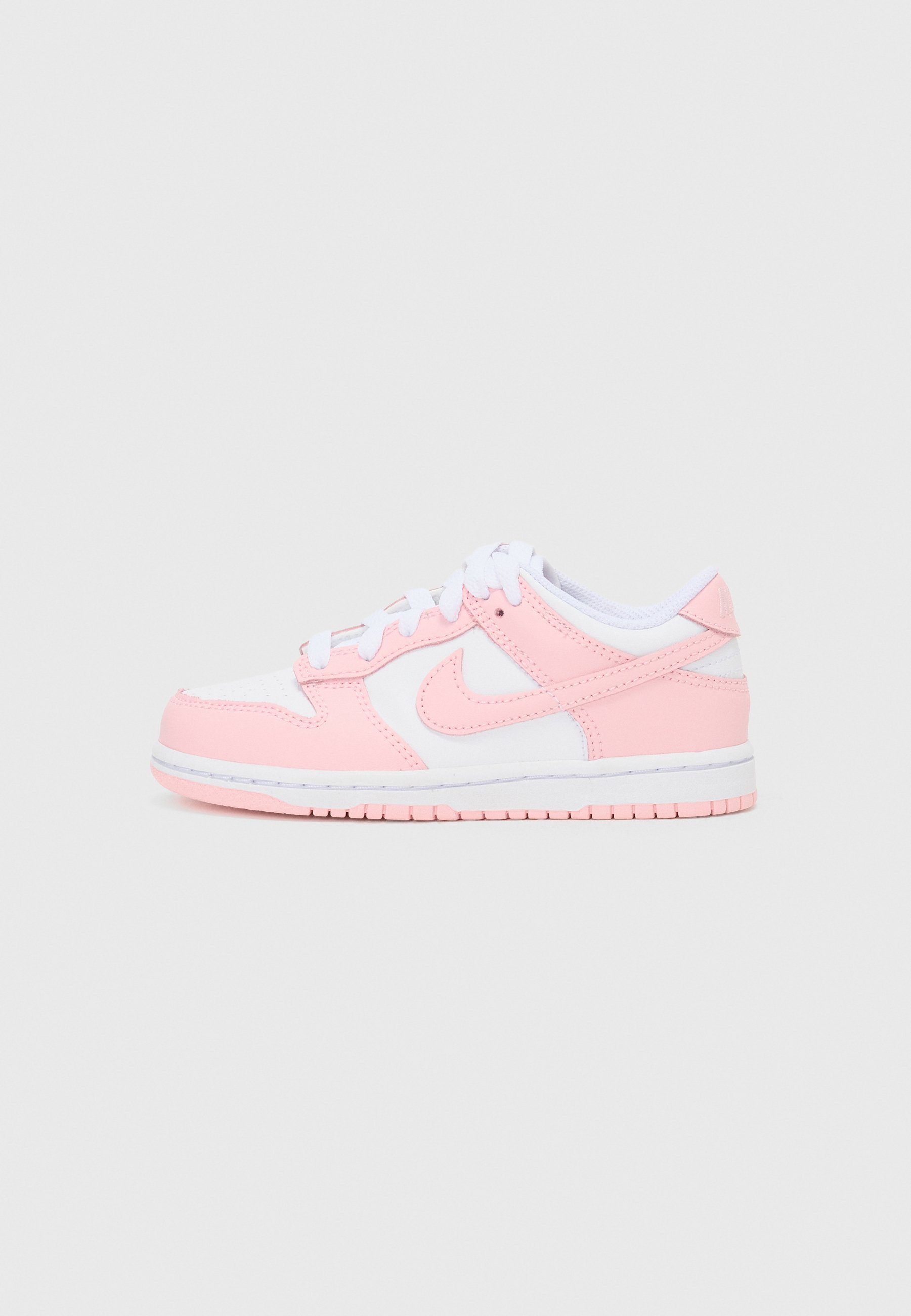 Nike Sportswear DUNK LOW UNISEX - Sneakers - wit/medium zachtroze/wit