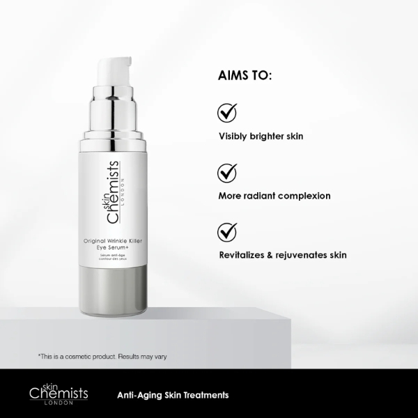 skinChemists Augenserum für Männer, 30 ml