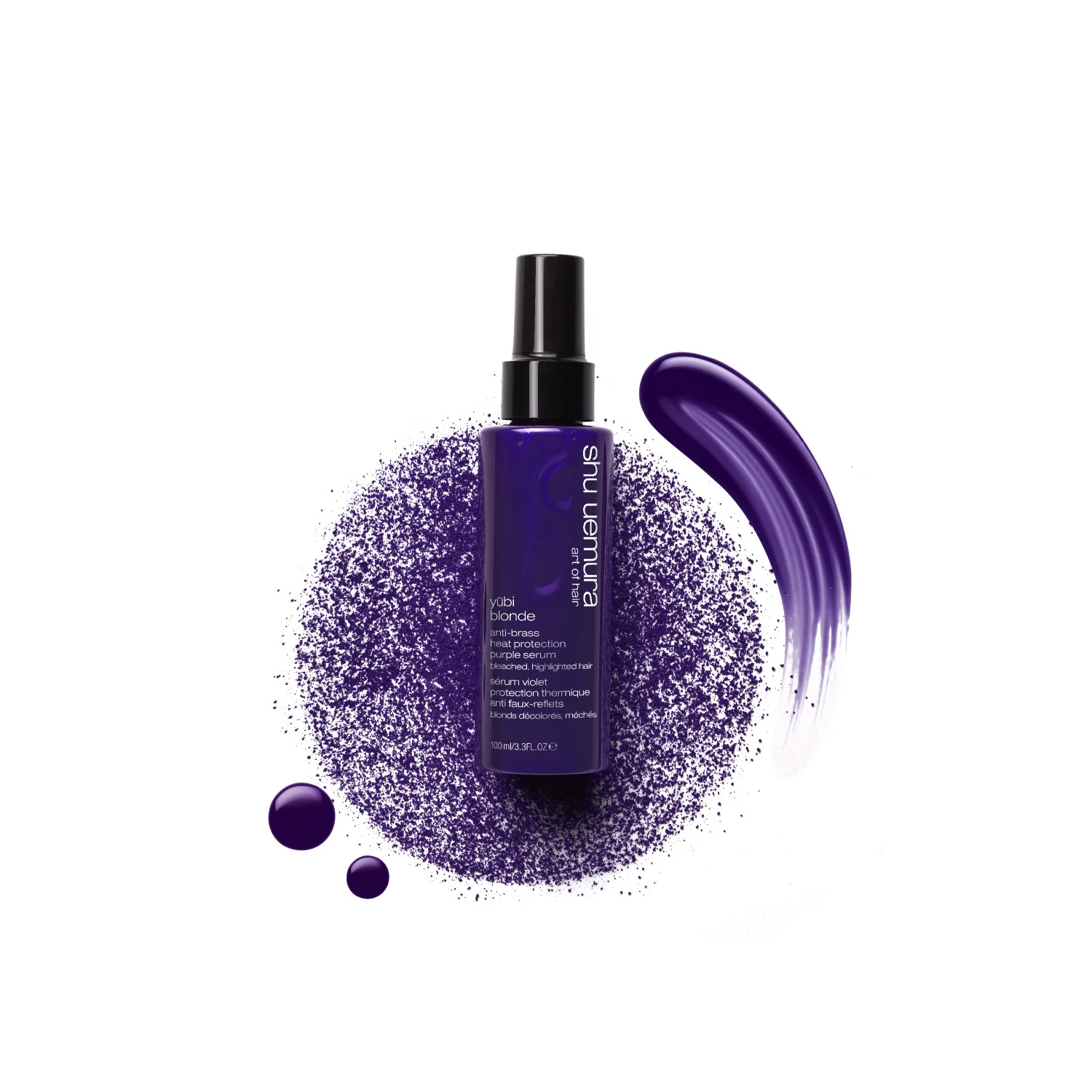 Yubi Blonde Anti-Brass Thermo Protection Purple Serum - Siero Capelli
