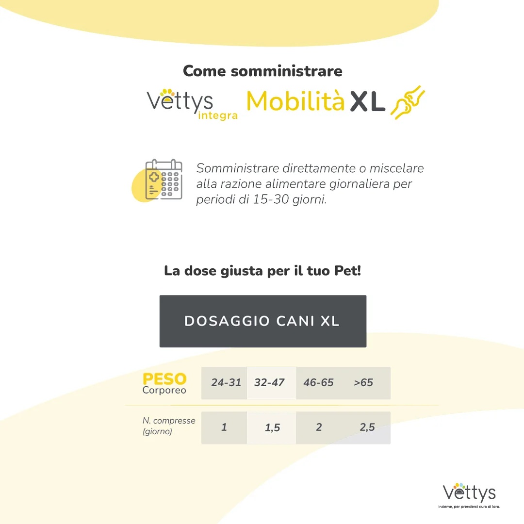 VETTYS Vettys Integra Mobility Dog 30 comprimidos
