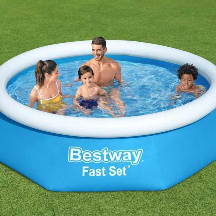 Piscine gonflable - Bestway - 57265 - 244x61 cm - Bleu - Tritech