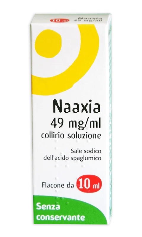 Naaxia oogdruppels 10 ml 4,9% conserveermiddelvrij