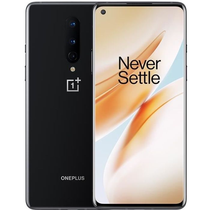 OnePlus 8 - 8 GB di RAM + 128 GB di memoria interna - Nero