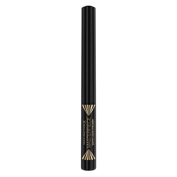 Max Factor Masterpiece 01 melns šķidrais matētais acu zīmulis<br>1,7ml