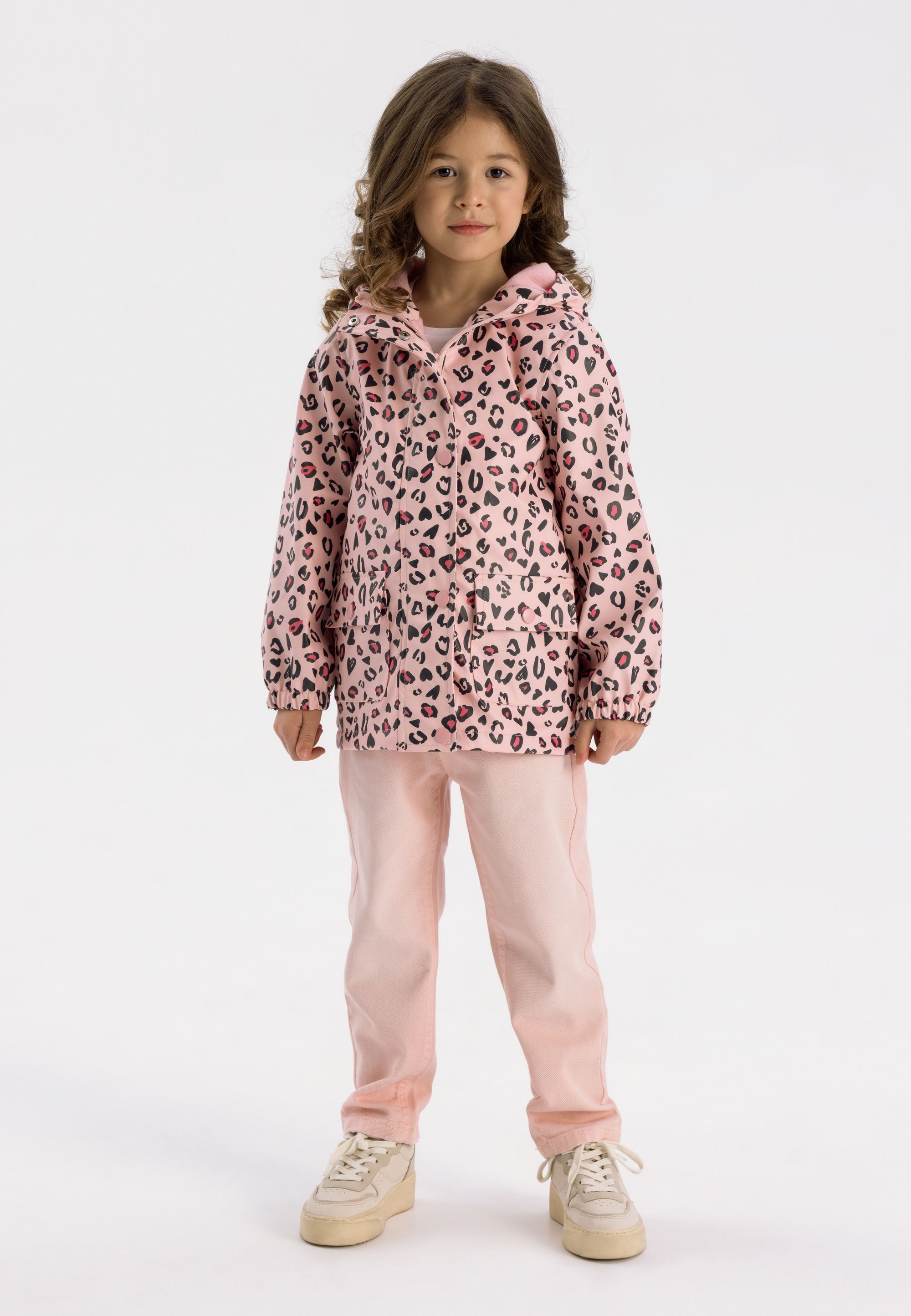 MINOTI IMMOBILIER RÉSISTANT À LA PLUIE - Veste imperméable - rose clair