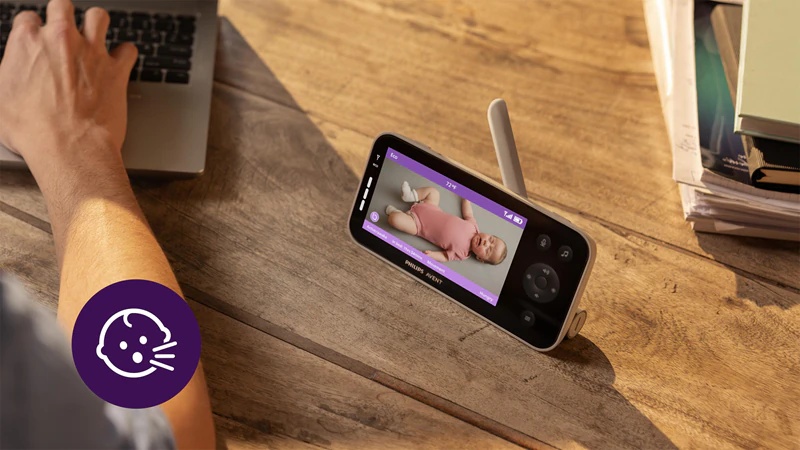Philips Avent Premium Connected SCD971/26 viedais bērnu monitors ar kameru