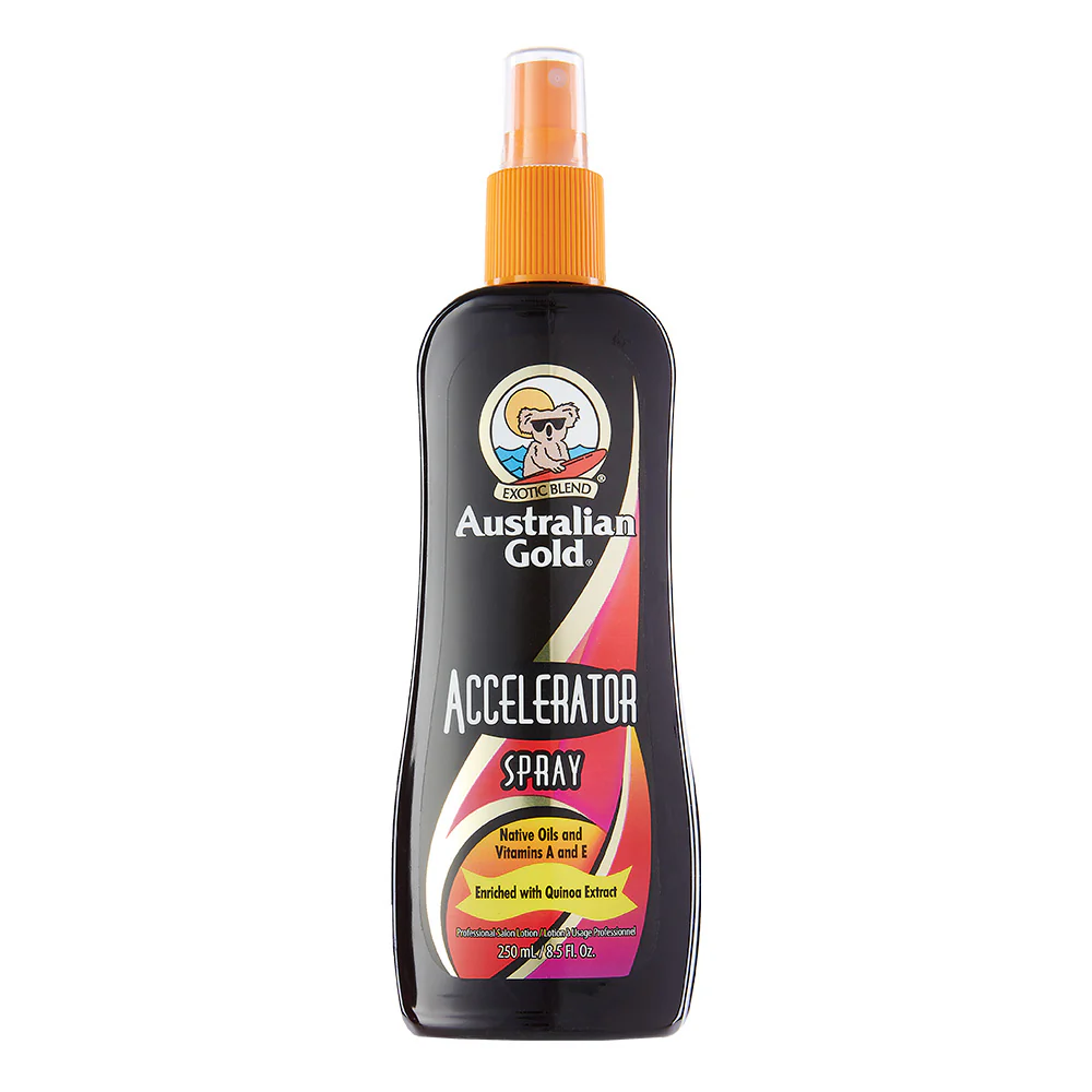 Intensificatori Accelerator Spray - Spray solare no protezione, Preparatore Abbronzatura