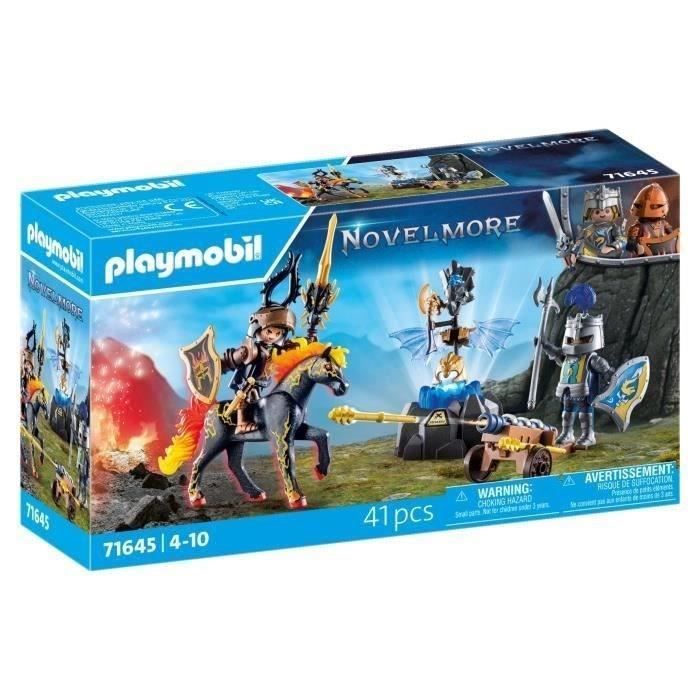 PLAYMOBIL 71645 Duello tra Cavalieri, Cavalieri di Novelmore, 41 pezzi, Età 4+