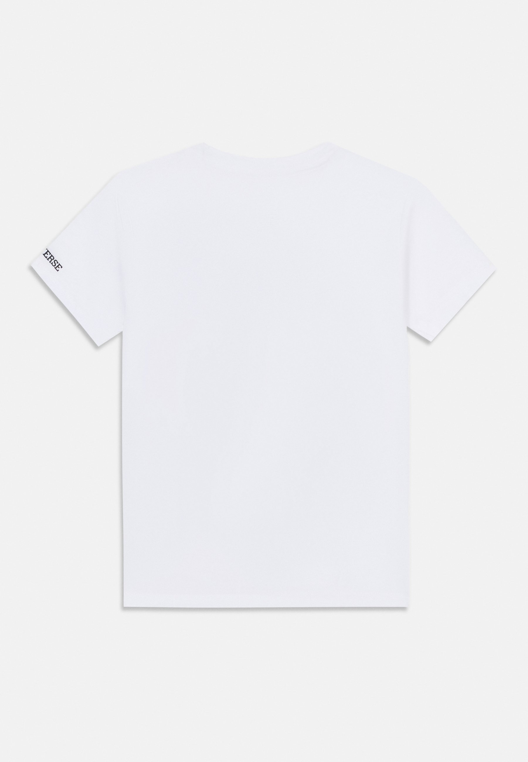 Converse APPLE STACK TEE - Tričko s potiskem - white