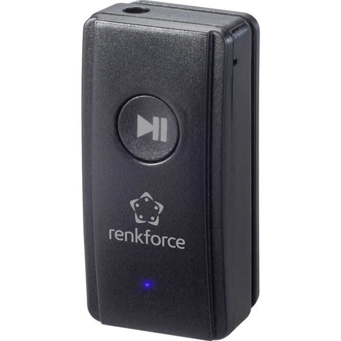 Récepteur de musique Bluetooth - RENKFORCE - RF-BAR-100 - Bluetooth 4.2 - 10 m - Compact