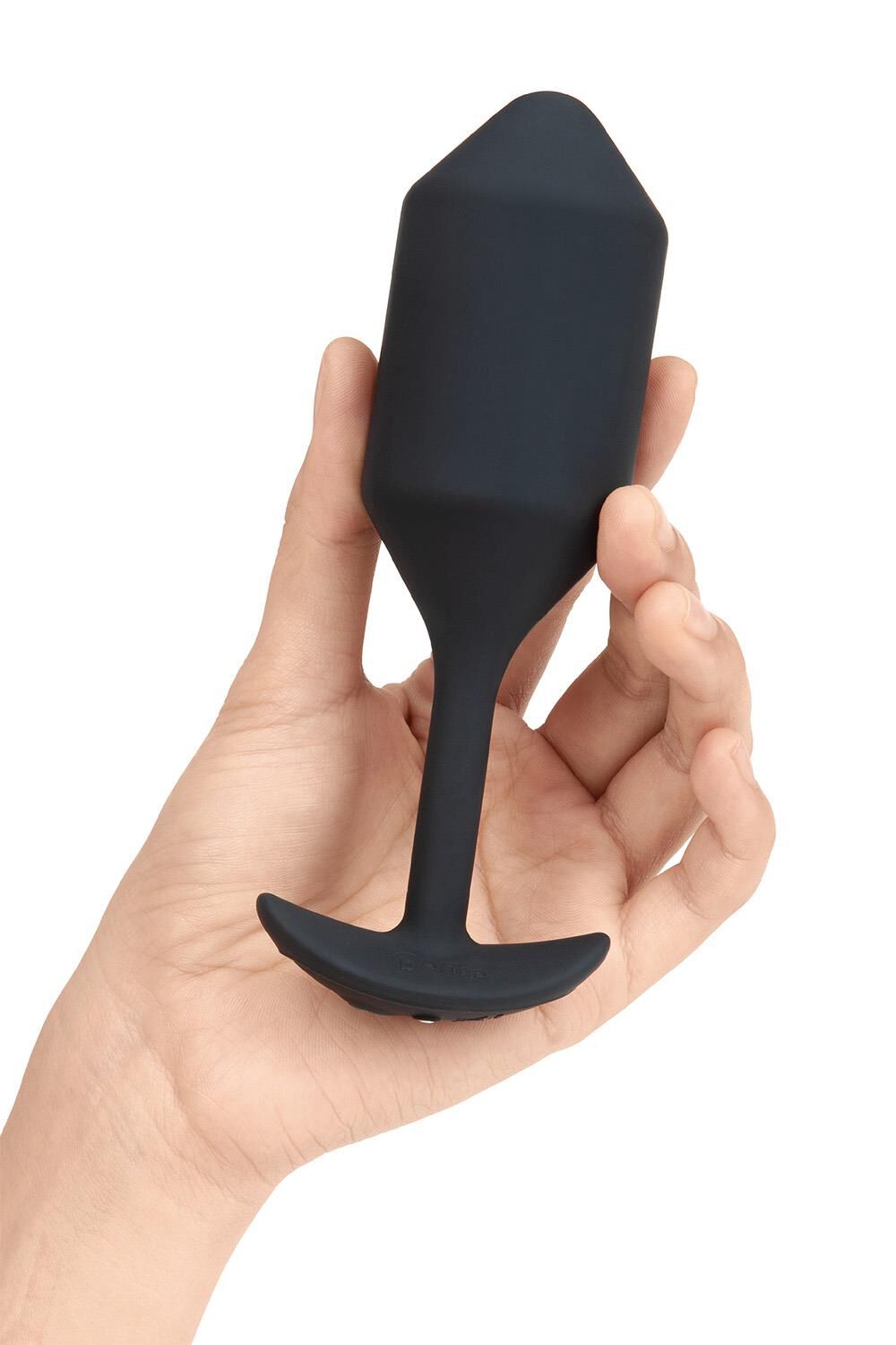 Βύσμα δόνησης B-Vibe Snug 4 μαύρο