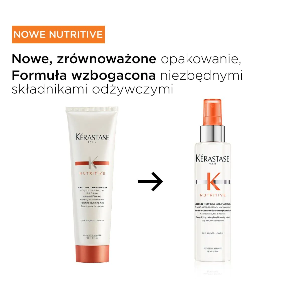 Kérastase Nutritive Mgiełka Termiczna do włosów cienkich i normalnych