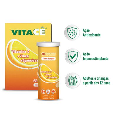 Šumivé tablety Vitacê 20 kapslí