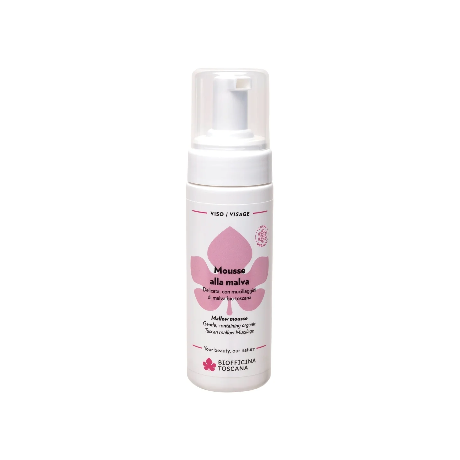 Lenitiva Mousse alla malva - Mousse detergente viso