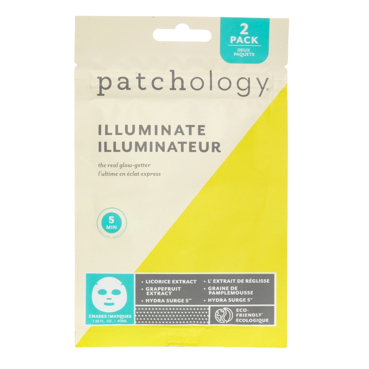 Patchology maska na pery MASKA NA PERY DUO ILLUMINATE -