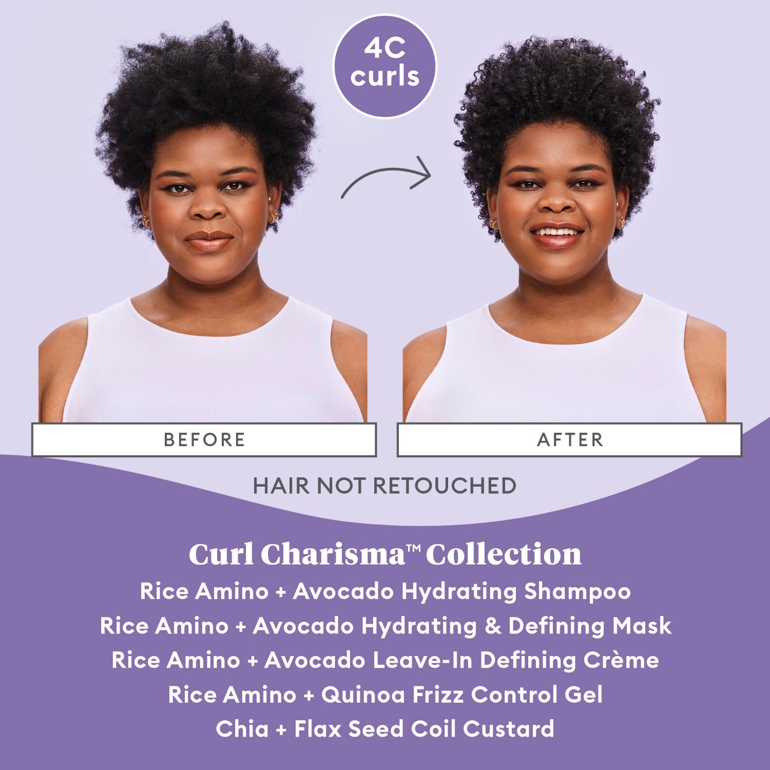 Briogeo maska za kosu Curl Charisma™ rižine aminokiseline + avokado hidratantna i definirajuća maska - 236 ml