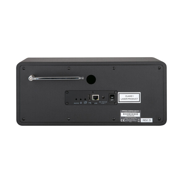 Multifunction radio DABMAN i200 CD, black