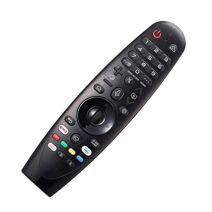 Control remoto Voice Magic para televisores inteligentes LG AN-MR20GA y AN-MR19BA (2017-2020) LED, OLED, UHD, LCD, QNED NanoCell, 4K y 8K.