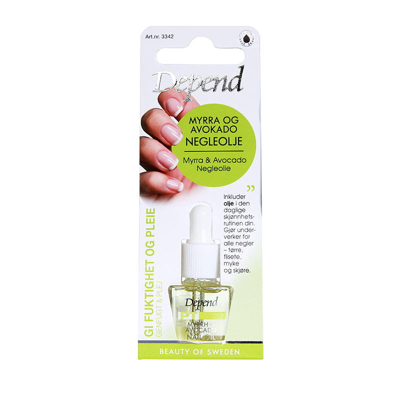 Depend Depend Negleolie 8 ml, Myrra und Avocado