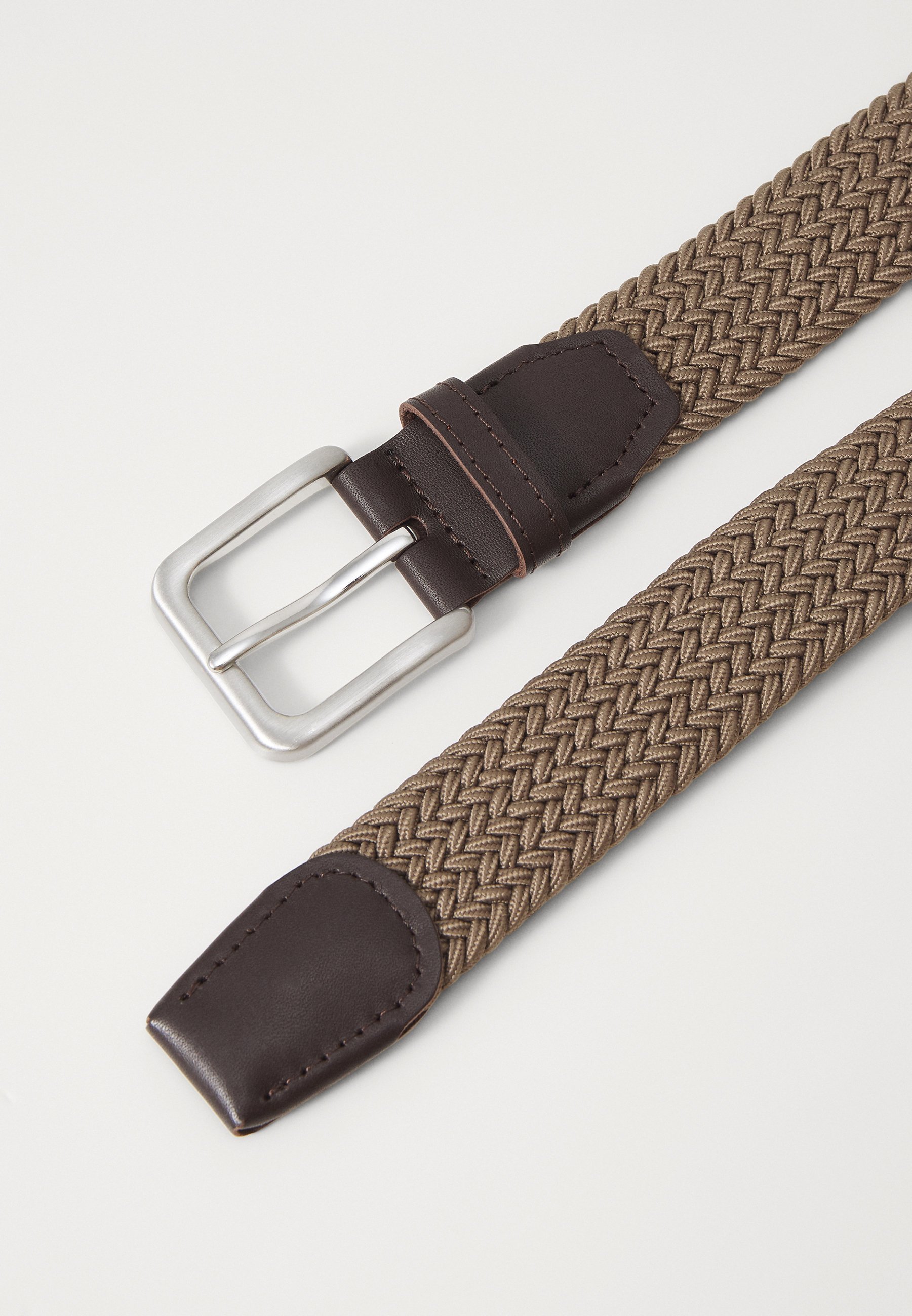 Jack & Jones JACSPRING GÜRTEL - Geflochtener Gürtel - Oxford-Hellbraun