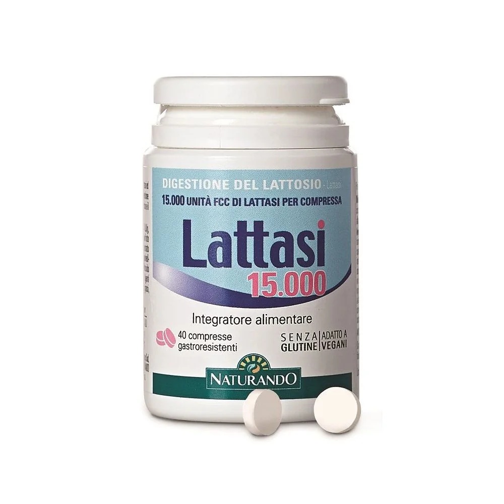 NATURANDO Lactase 15000 40 tabletti