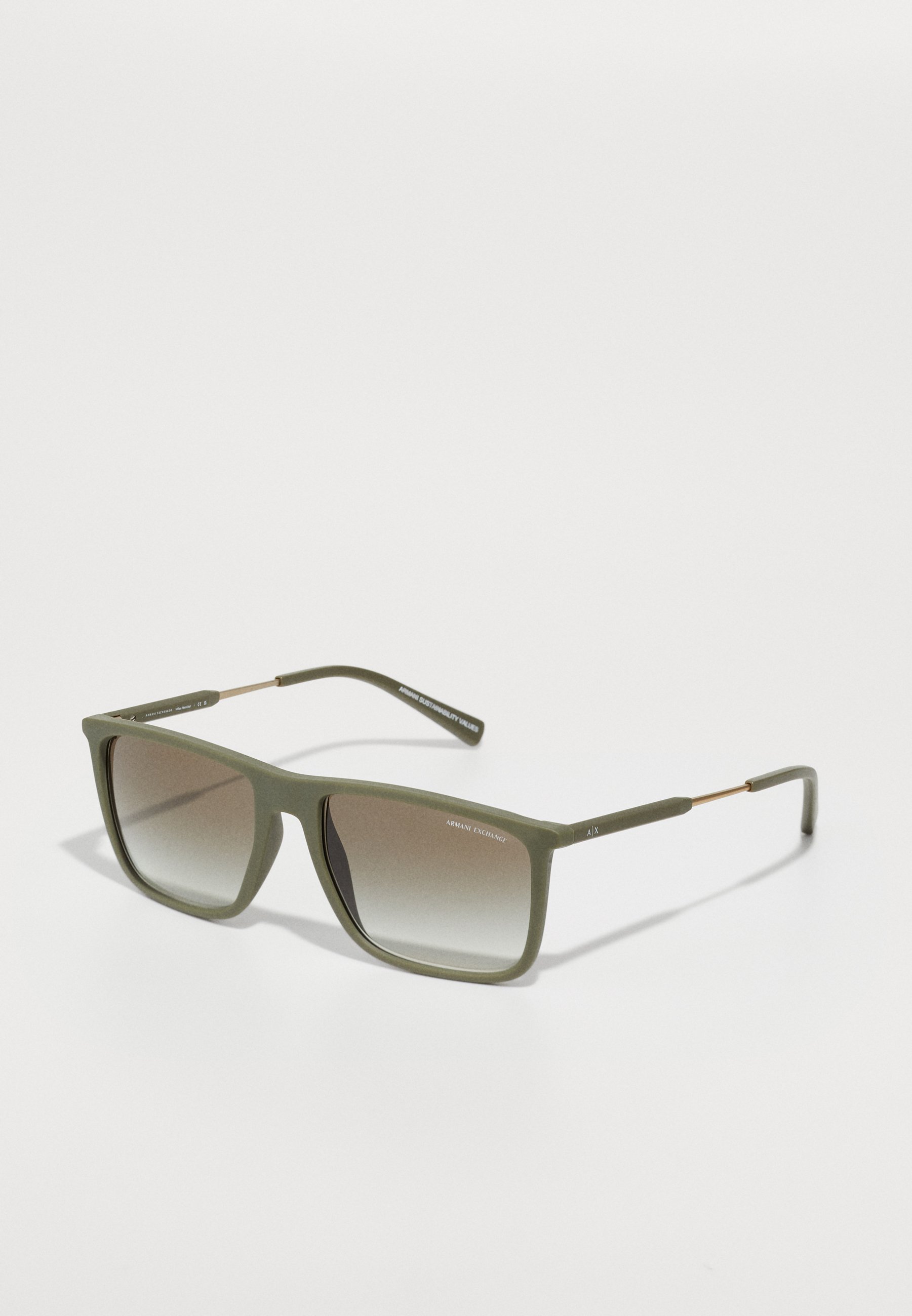 Armani Exchange zonnebril - mat saliegroen