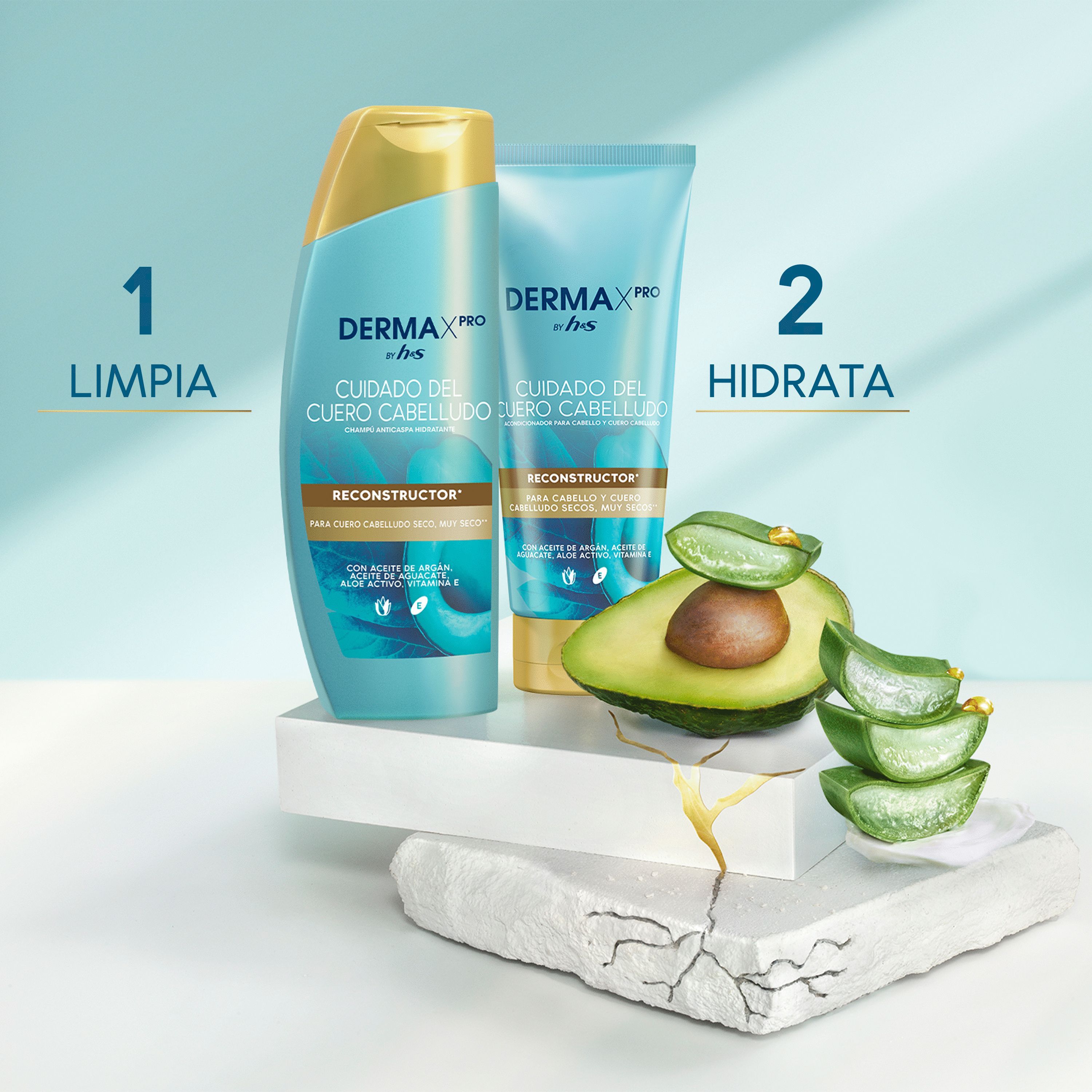 Dermaxpro rekonstruējošais šampūns Pretblaugznu šampūni