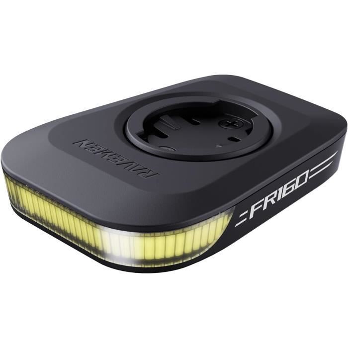 Ciclocomputador - RAVEMEN - FR160 - Compatible con Garmin/Wahoo - Resistente al agua IPX6 - 6 modos de iluminación