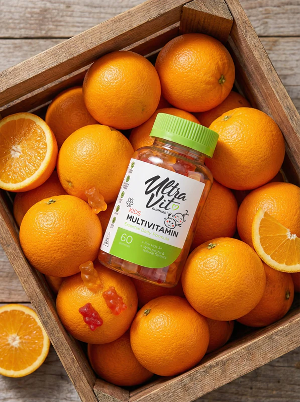 VPLab UltraVit Gummies Kids Multivitamin voedingssupplement, een compleet multivitaminepreparaat voor kinderen