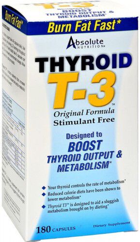 Absolute Nutrition Schilddrüse T3