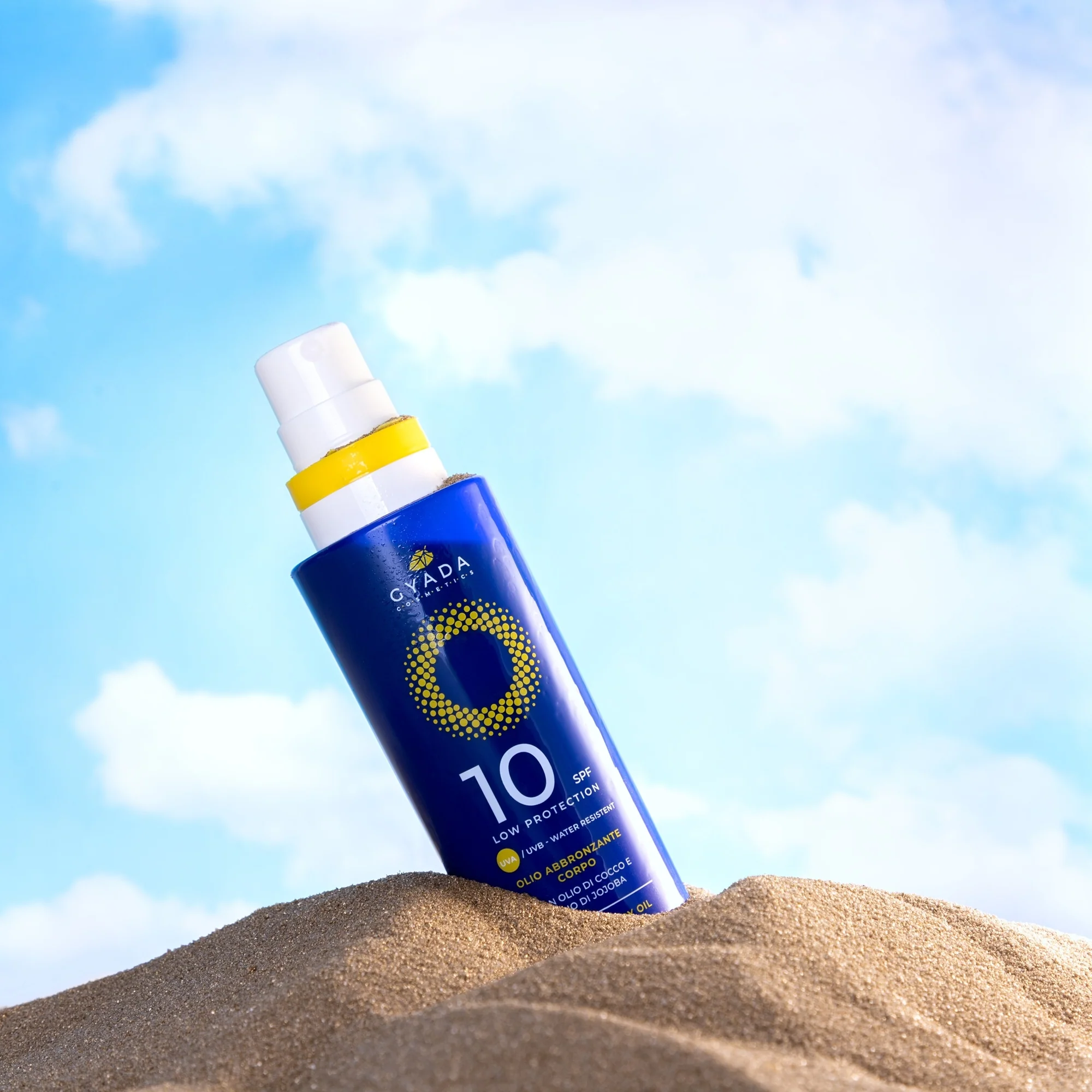 Solari Olio Abbronzante Solare SPF10 - Olio solare corpo bassa prot.