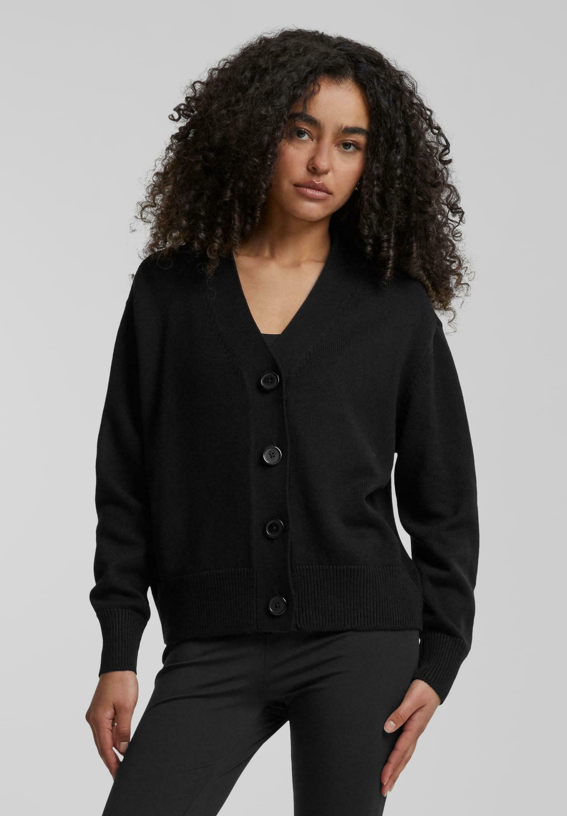 Urban Classics Cardigan - zwart