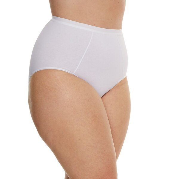 Kruidvat Cotton Shape Maxi sieviešu biksītes<br>baltas, XL izmērs, 2 gab.