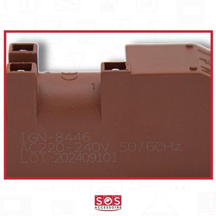 Generador de encendido de 4 puntos para cocina ROSIERES 91200789 4015RIN - BM761 - BM761 RTV631 TR3