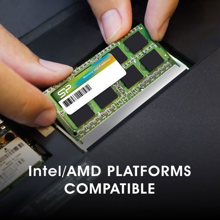 Memoria RAM DDR3L - Silicon Power - 8 GB 1600 MT/s - CL11 SODIMM - SP008GLSTU160N02