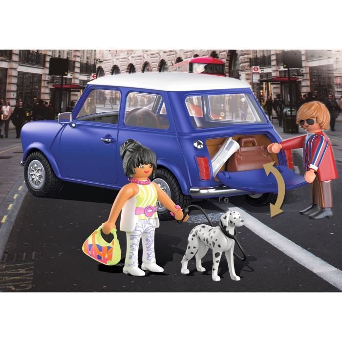 PLAYMOBIL 70921 Mini Cooper, Classic cars, Adulte, Voiture de collection
