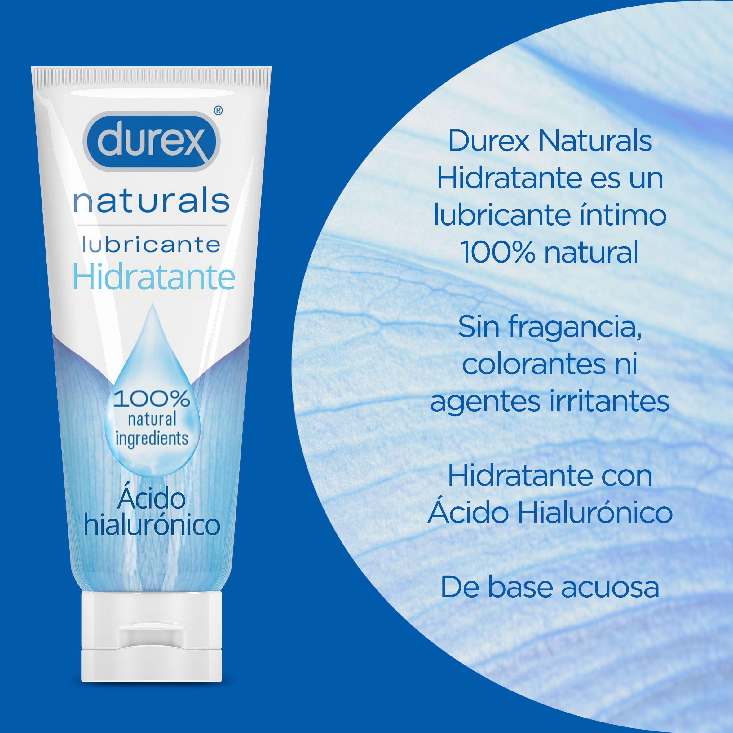 Naturals hidratantni lubrikant s hijaluronskom kiselinom Lubrikanti